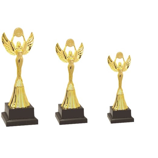 Troféu 1º 2º E 3º Lugar Honra Ao Merito Campeão Top