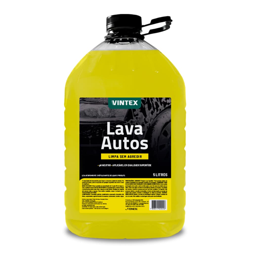 Shampoo Lava Autos 5L Vonixx Vintex