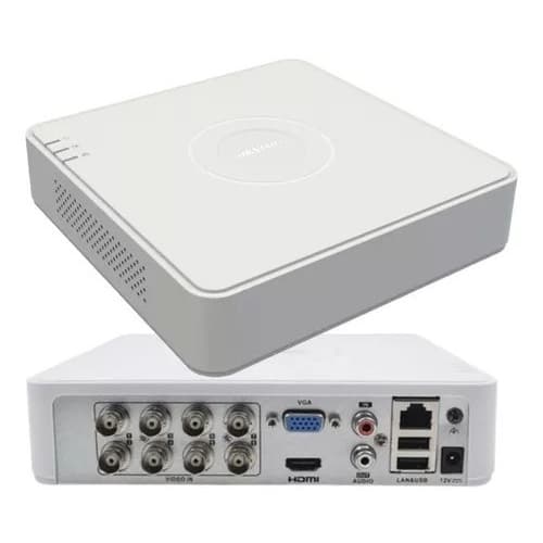 Dvr Hikvision 8 Canais Ds-7108hghi-m1 Full Hd 1080p Hvr Lite