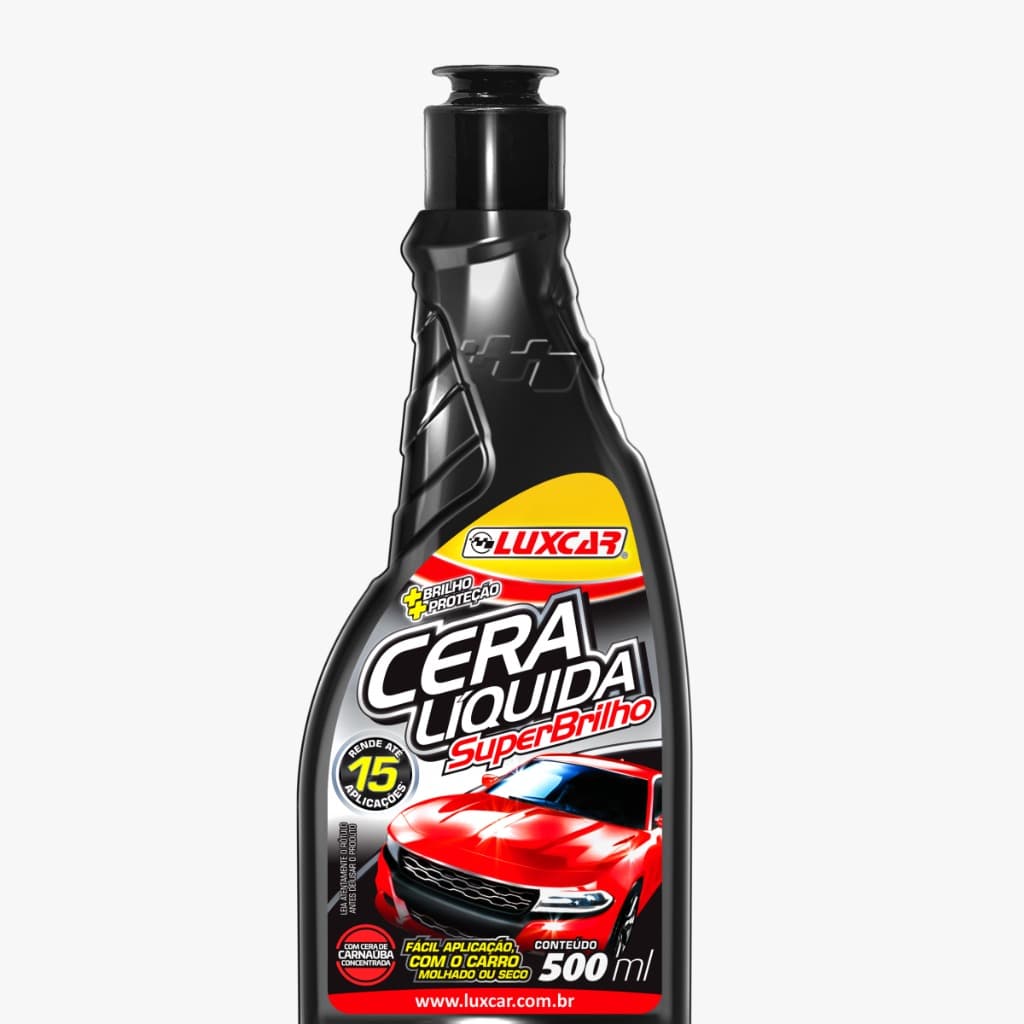 Cera Automotiva Líquida De Carnaúba Superbrilho Luxcar 500ml