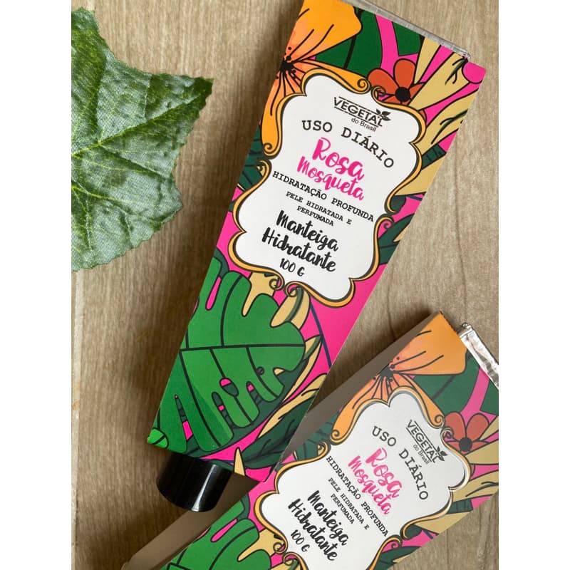 Manteiga Hidratante - Rosa Mosqueta, hidratação profunda 100g
