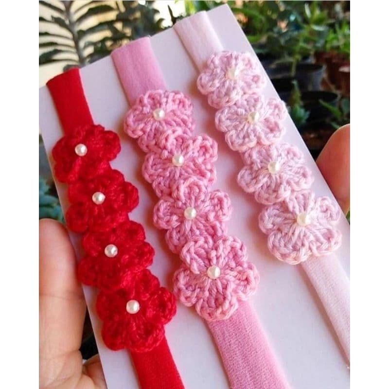 Tiara para bebê Diadema menina Tiara RN Tiara para bebê maternidade Acessório para bebe