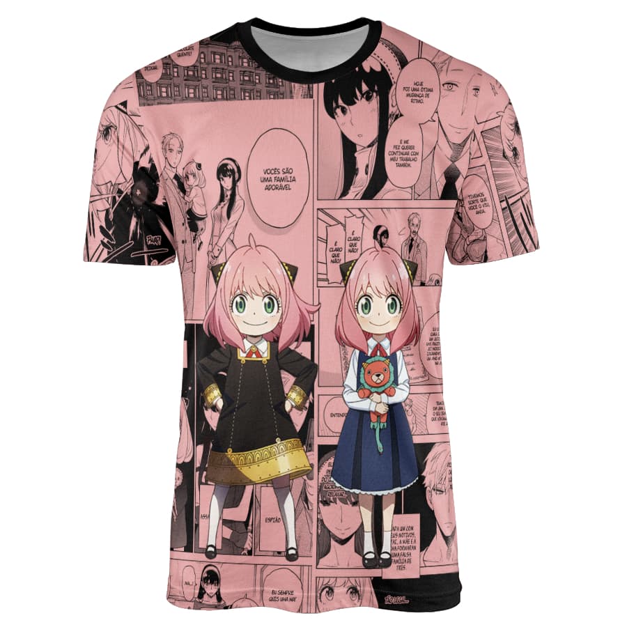 Camisa Anime Mangá SPY X FAMILY Anya Forger W0041
