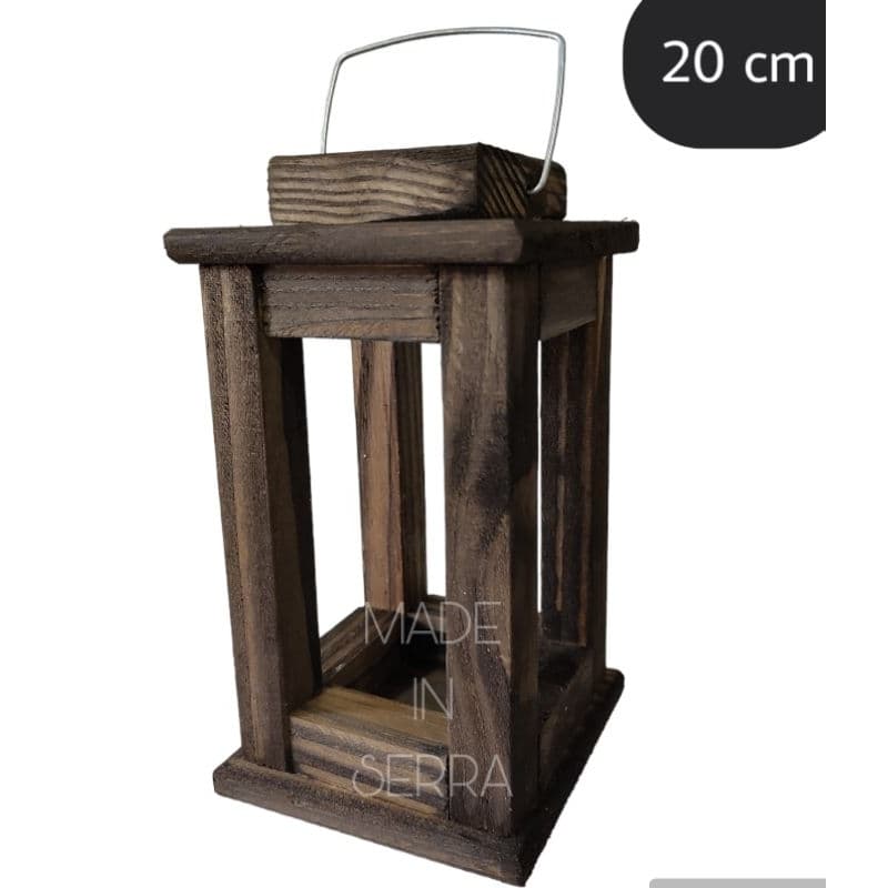 Luminária Lanterna marroquina para velas 20 cm