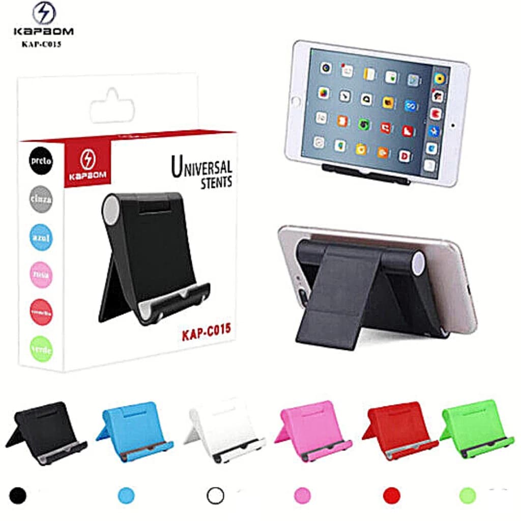 Suporte De Mesa Universal Para Celular Tablet Dobrável Antiderrapante suporte celular dobrável