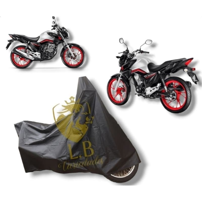 Capa Para Cobrir Moto Titan160 Proteção Forrada Impermeável