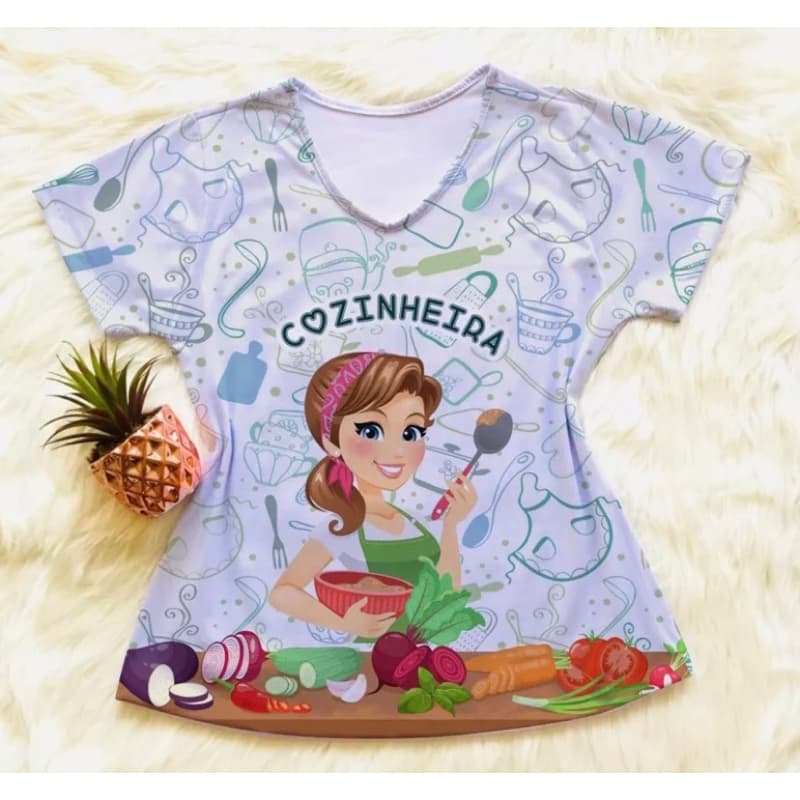 Camisa Profissão Cozinheira feminina