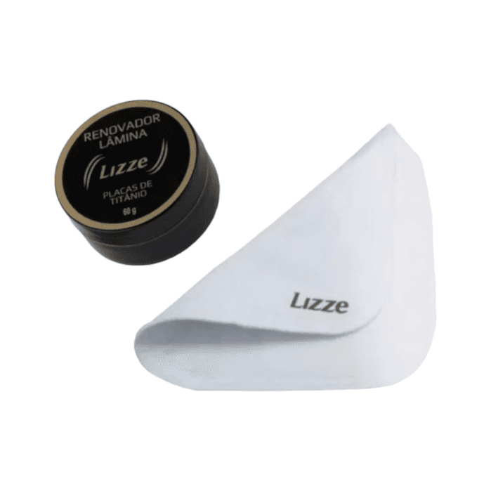 Kit Cera Polidora de Limpeza Lizze Titânio – Para Pranchas e Chapinhas