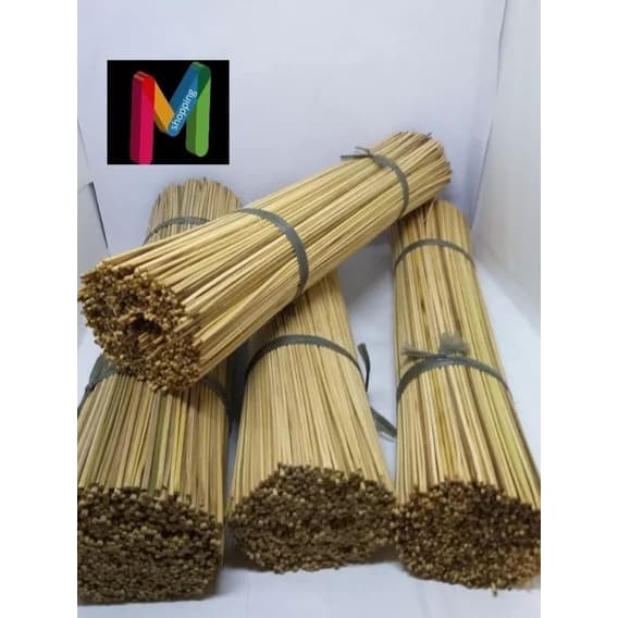 Vareta de bambu p/pipas pct c/aprox 800 unidades