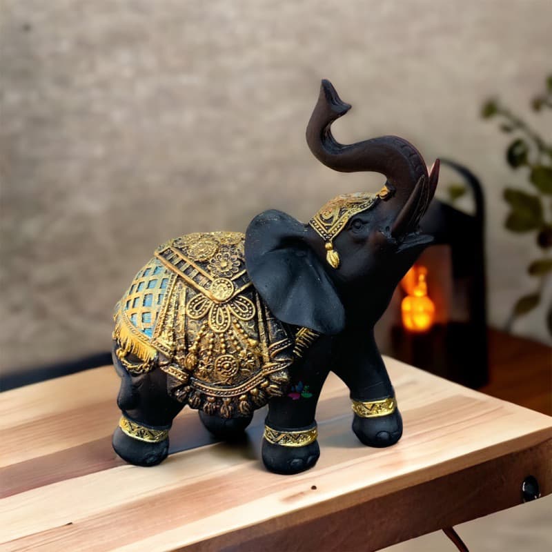 Elefante Indiano Decoração Prosperidade Sorte Presente