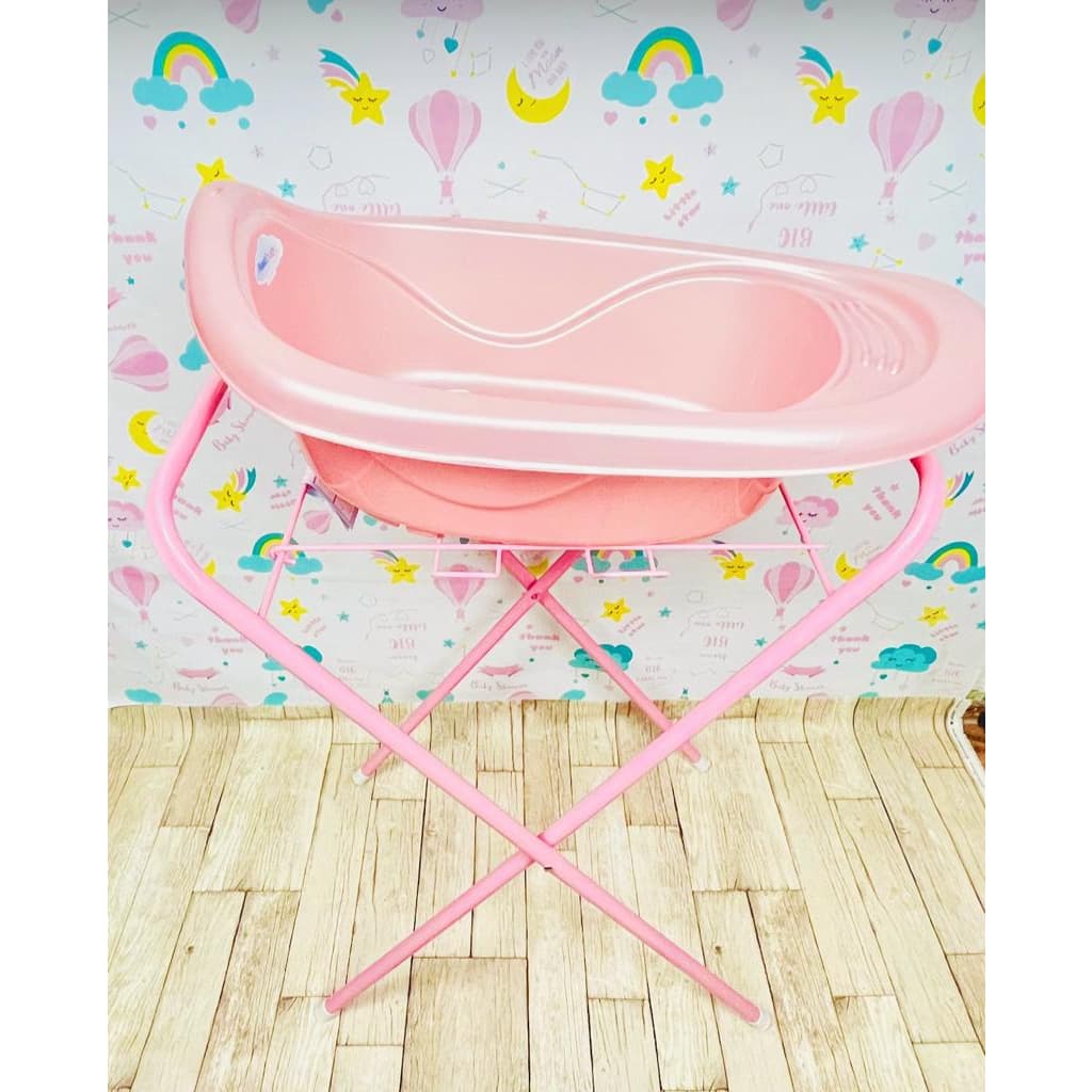 Kit Banheira + Suporte de Banheira para Menina