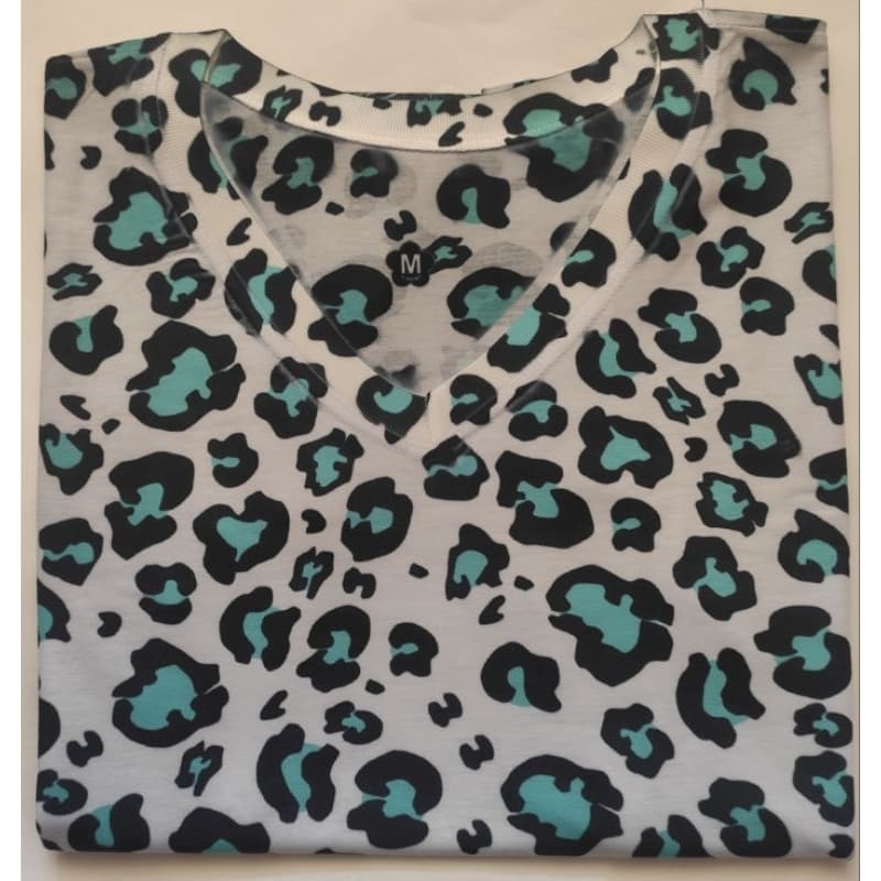 Tshirt Feminina Malha Fria Gola V