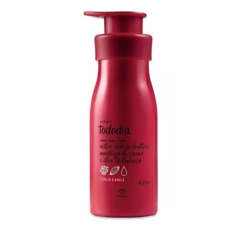 HIDRATANTE NATURA TODO DIA CEREJA E AVELÃ 400 ML