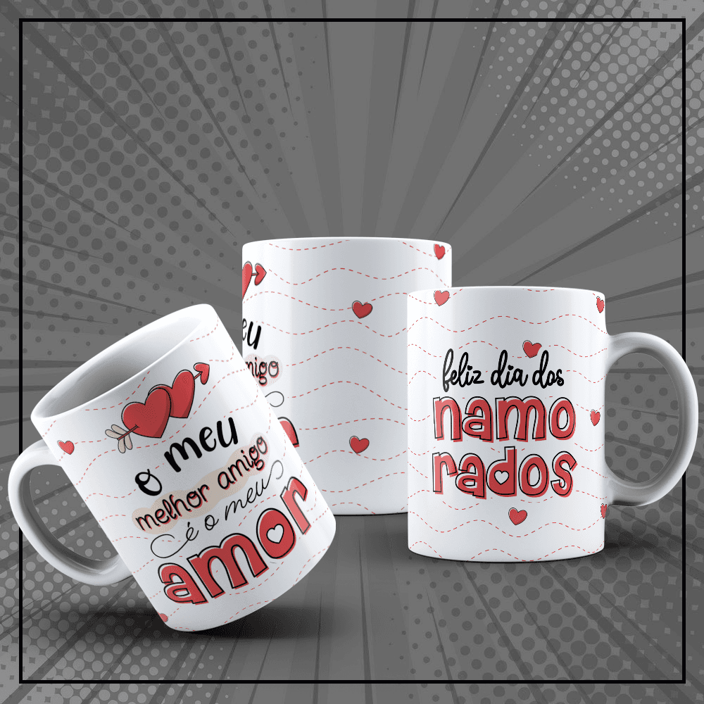 caneca para DIA DOS NAMORADOS COM FOTO E NOME