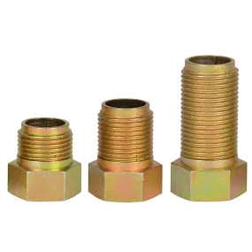 Extensor Prolongador Alongador para Torneira Chuveiro 1/2 Curto Médio Longo Amarelo