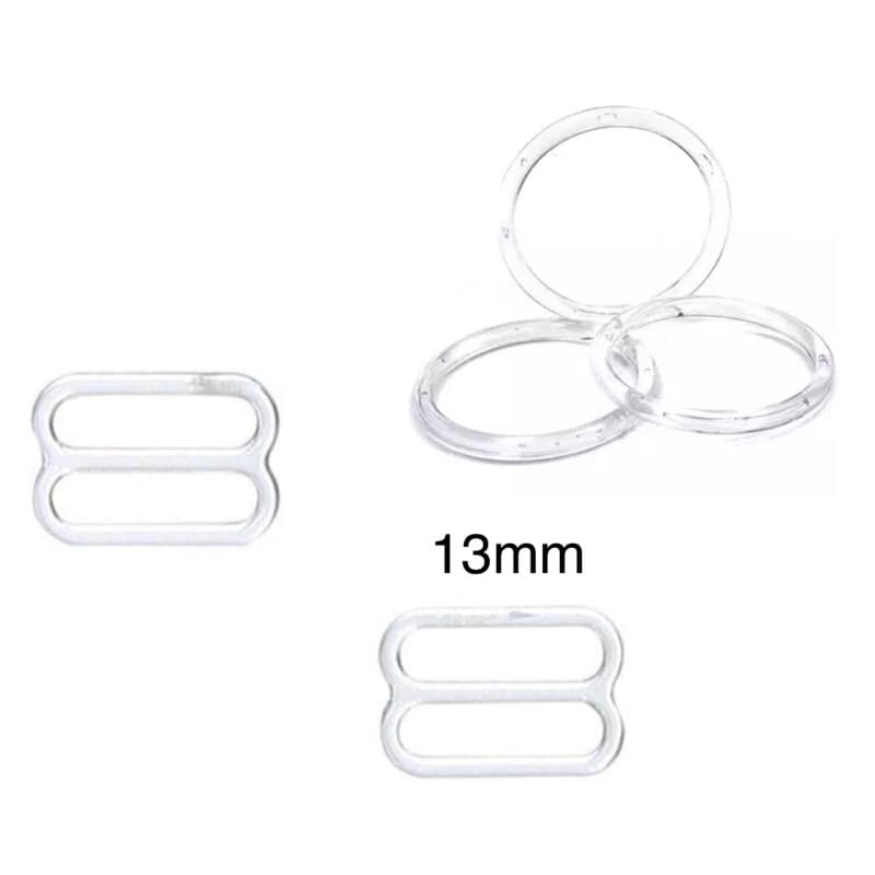 Regulador e Argola 13mm (1000 Pares) plástico transparente fermoplast