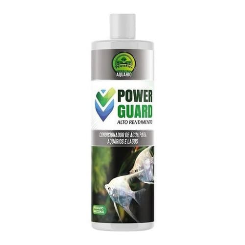 Condicionador De Água Powerguard 1L Powerfert Trata 80 Mil Litros De Água Remove Metais Pesados Neutraliza Amonia