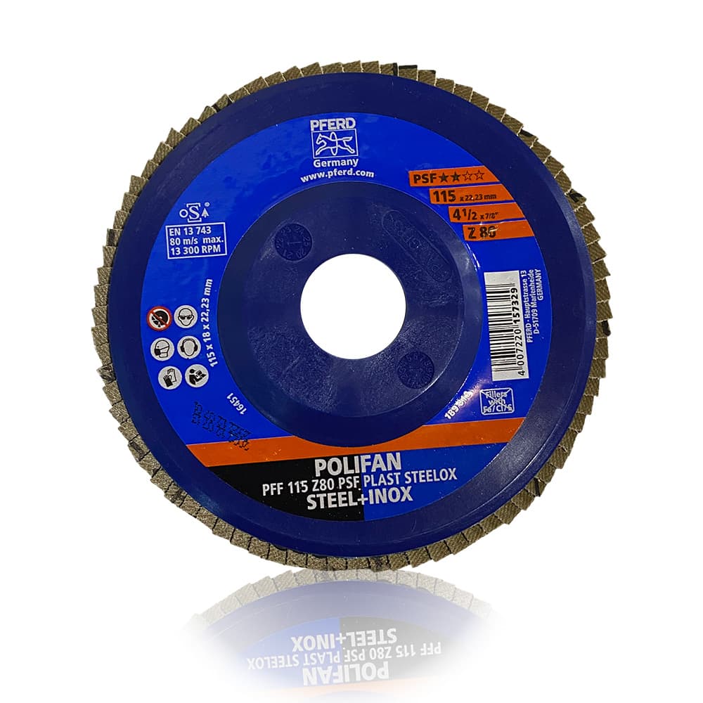 Disco Polifan PFF 115 Z80 PSF Plast STEELLOX Pferd ART.69398184 - Disco Flap