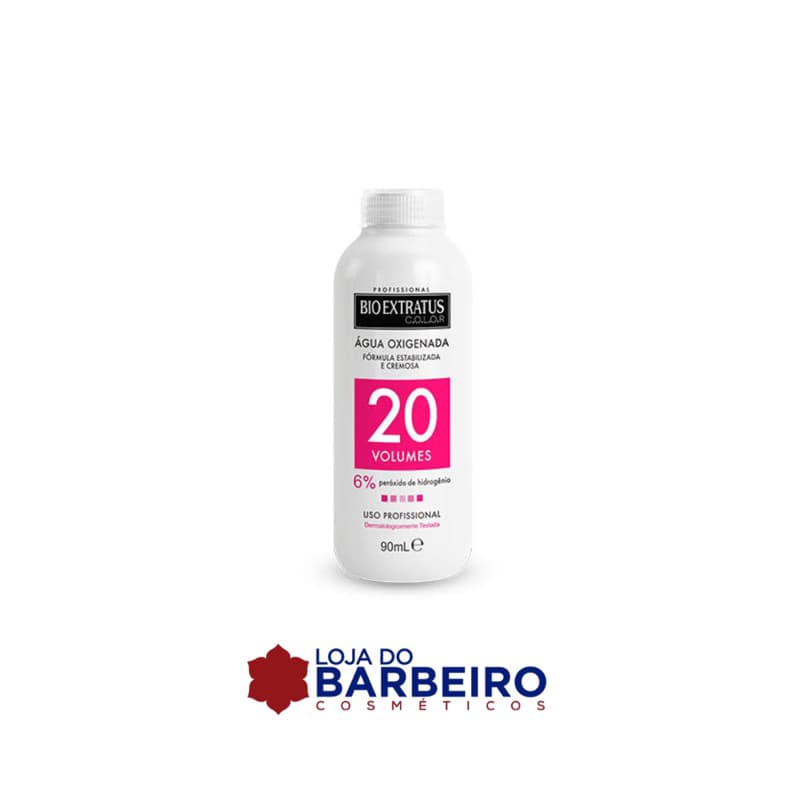 Água oxigenada Cremosa 20 volumes Bio Extratus 90ml