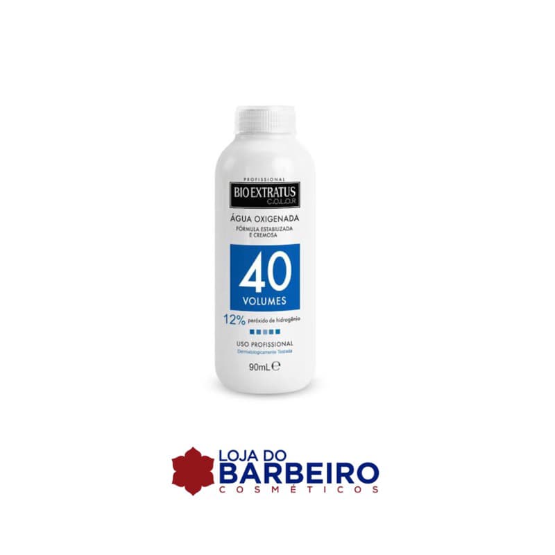 Água oxigenada Cremosa 40 volumes Bio Extratus 90ml