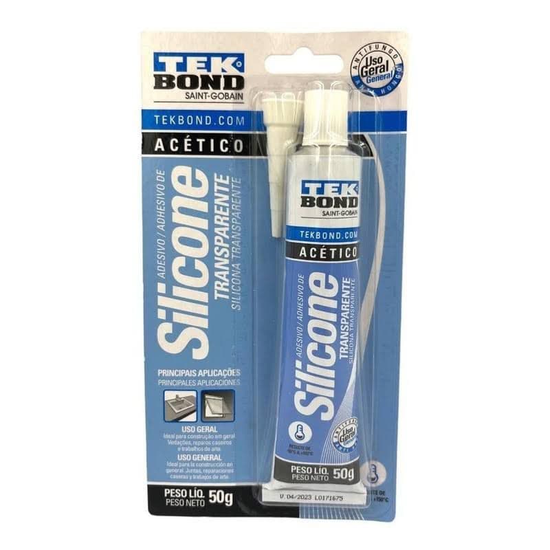 COLA SILICONE TRANSPARENTE 50g TEKBOND