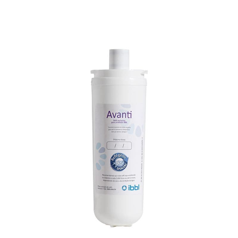 Refil Filtro IBBL Avanti para Purificador de Água Avanti, MIO e Vivax - Original