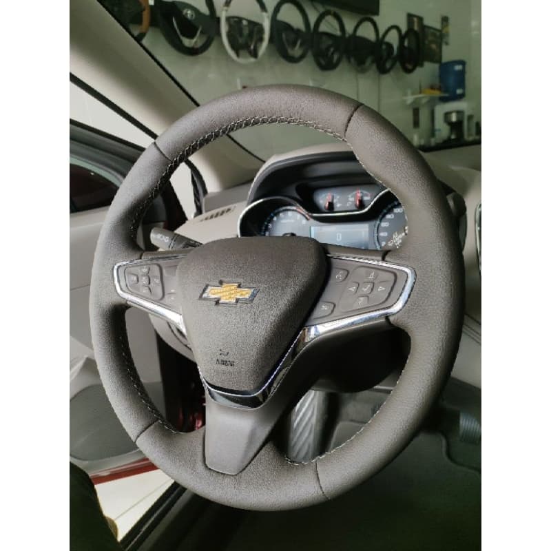 capa de volante costurada cruze turbo interior claro p.u