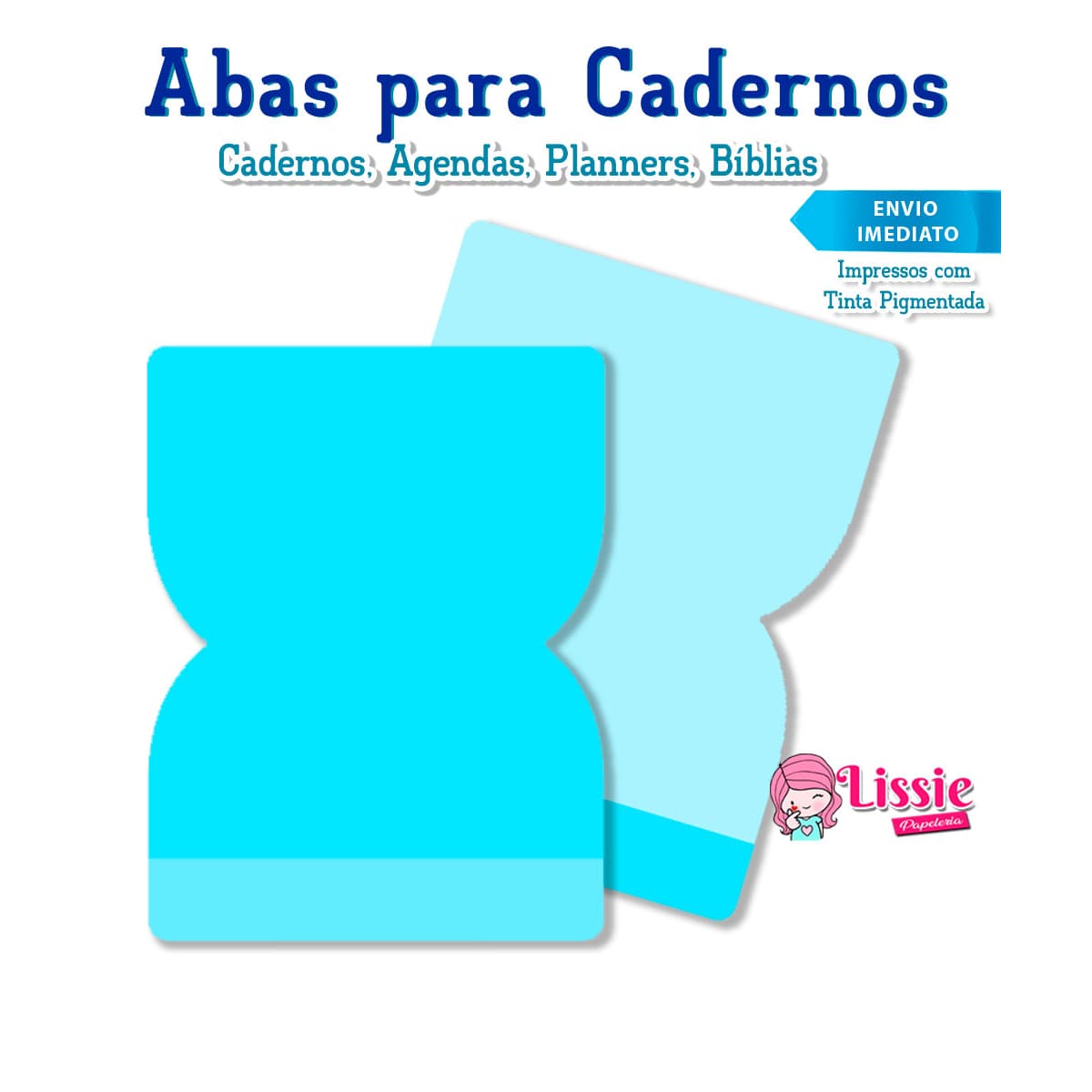 Abas Adesivas para Cadernos Agendas Planners Bíblias - Ref A21.05.003