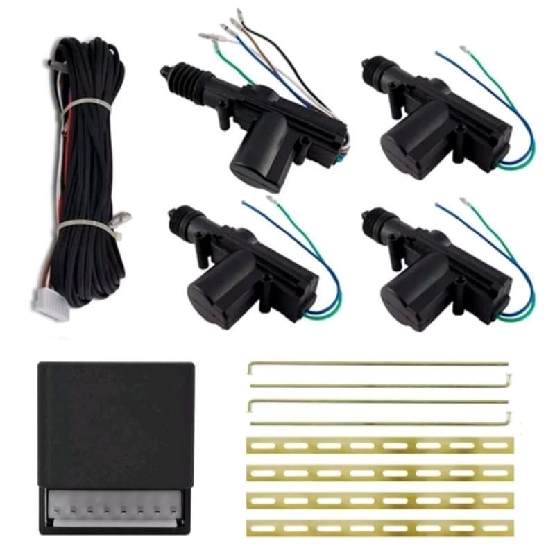 kit Travas Elétricas 4 Portas Universal Com Dupla Serventia