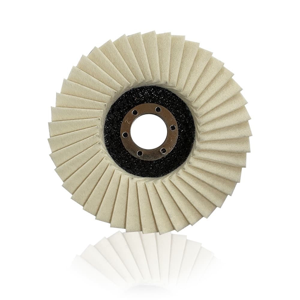 Disco Flap 115 mm Feltro ARS - Disco Flap Acabamentos - Disco para Polimentos