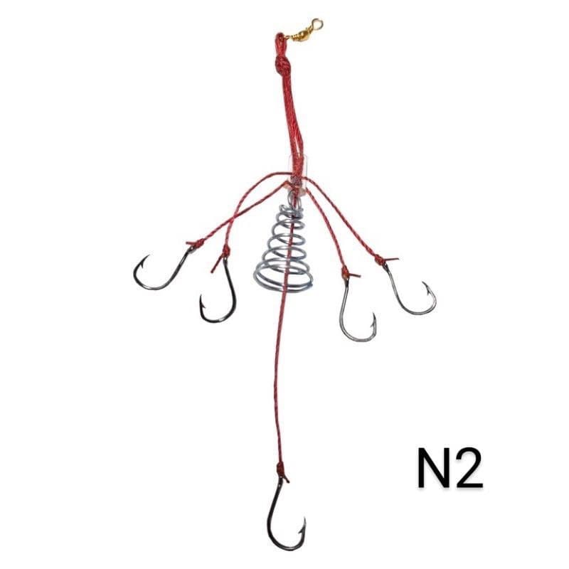 KIT 16 unidades chuveirinho de pesca de naylon MOLA PESCA CARPA TILÁPIA PIAU CORIMBA