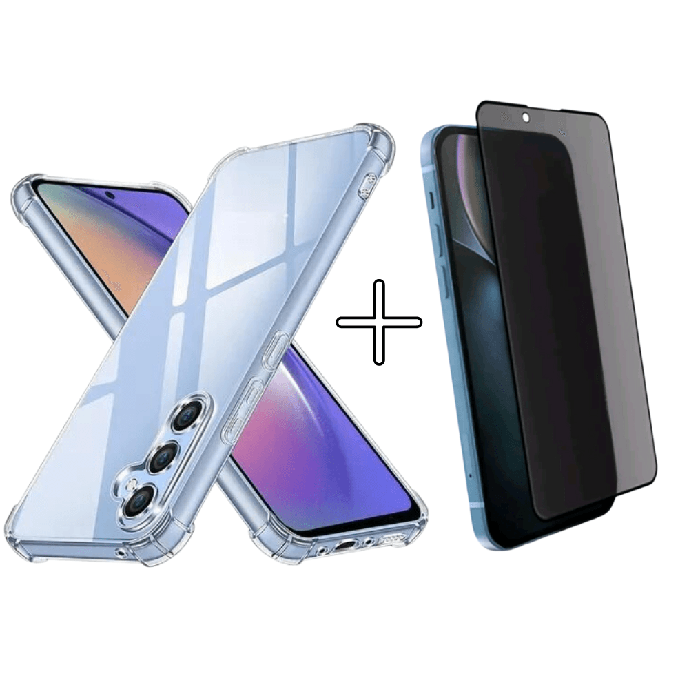 Capa Para Galaxy A14 5g Anti Impacto + Pelicula Privacidade