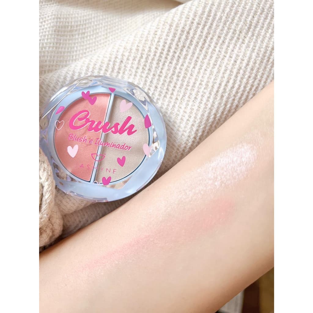 Blush Crush e Iluminador Jasmyne