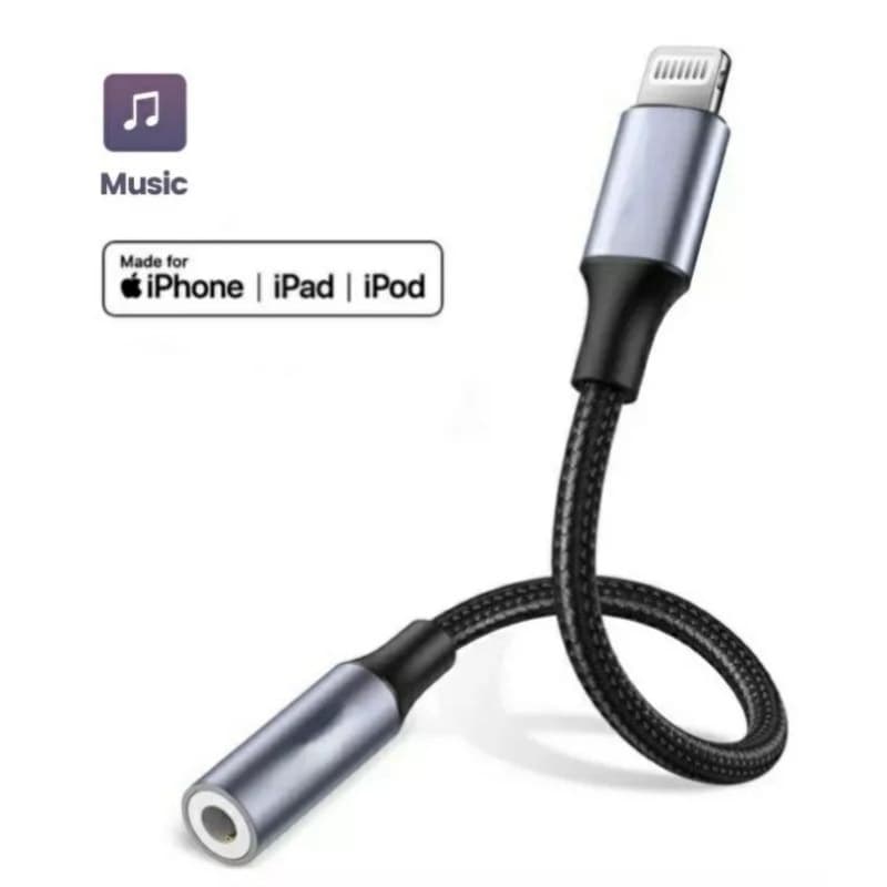 Adaptador P2 para iPhone Lightning para Jack 3.5mm P2