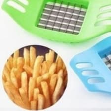2 Cortador Fatiador De Batata Frita Palito E Legumes Prático Fatiador De Batata Promoção