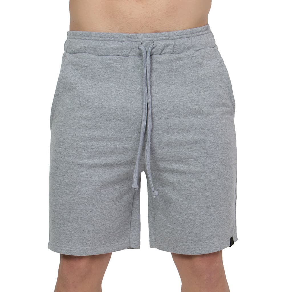 Bermuda Moletom Masculina Casual Academia Cordão Bolsos