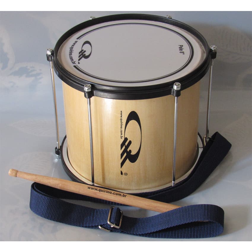 Tambor Infantil 20x8 pol. baq./tal instrumento musical