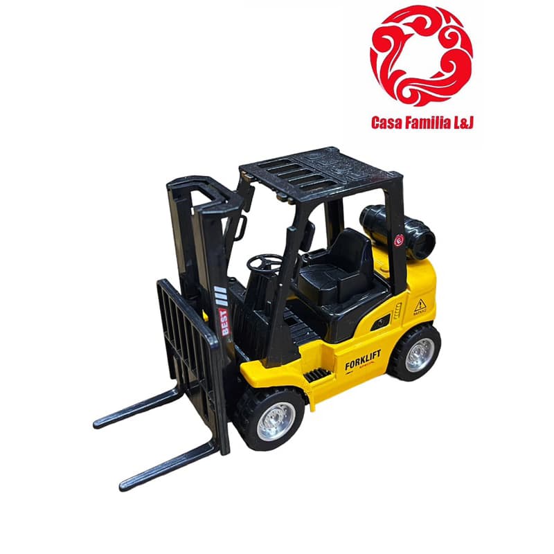 Empilhadeira De Atrito Mini Presentes Para Carro De Menino Conjunto De Veículos De Brinquedo Construção HY-306
