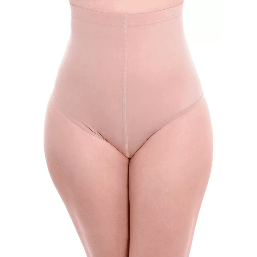 Calcinha Fio Dental Cinta Modeladora Feminina Zero Barriga Alta Compressão C11