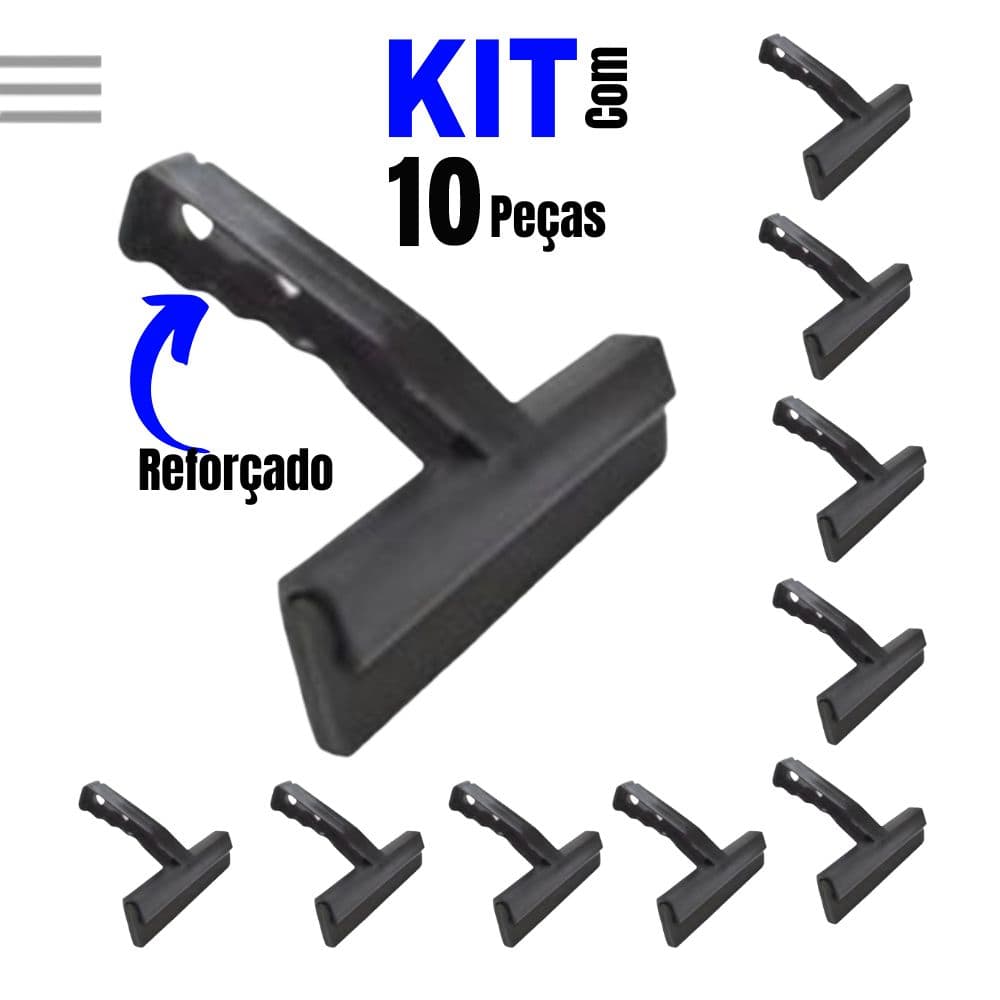 Kit 10 Rodinhos de Pia Rodo para Pia Cozinha Limpeza de Pia Reforcado
