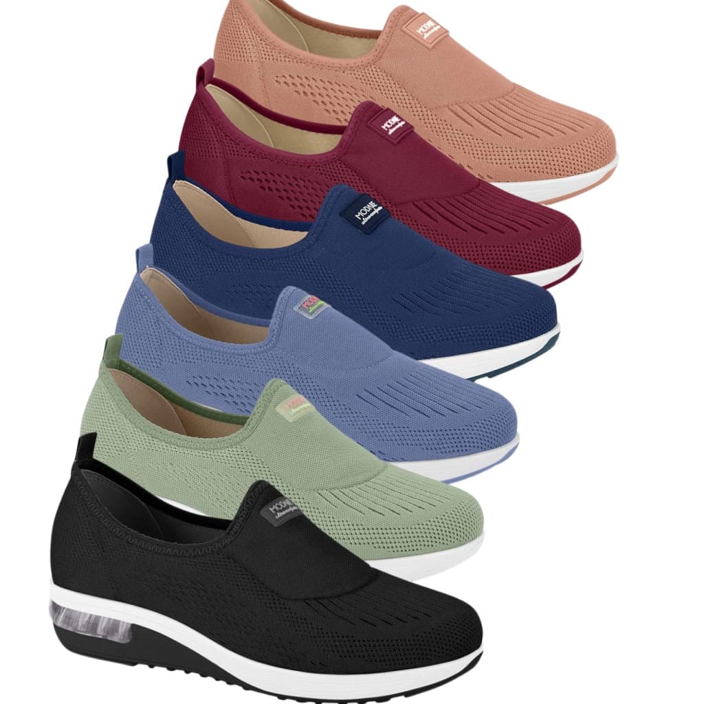 Tênis Feminino Modare 7320.217 Amortecedor Ultra Conforto Sapato Ortopedico Para Caminhada Esporão E Fascite