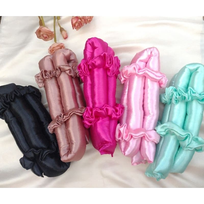 Modelador para cachos de Cetim / HEATLESS CURLS/Cachos