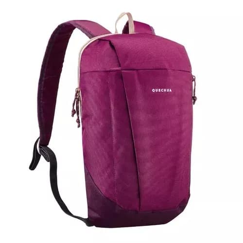 Mochila Roxa 10 Litros Pequena Para Trilha Caminhada Academia Bike - ENVIO IMEDIATO