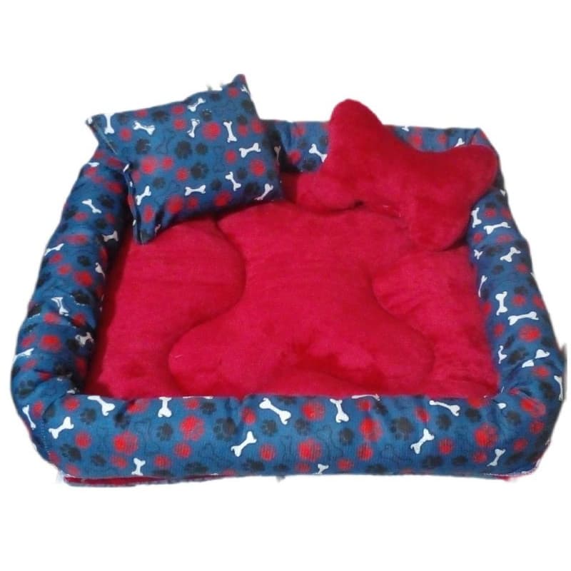 caminha cama pet Luna vermelha