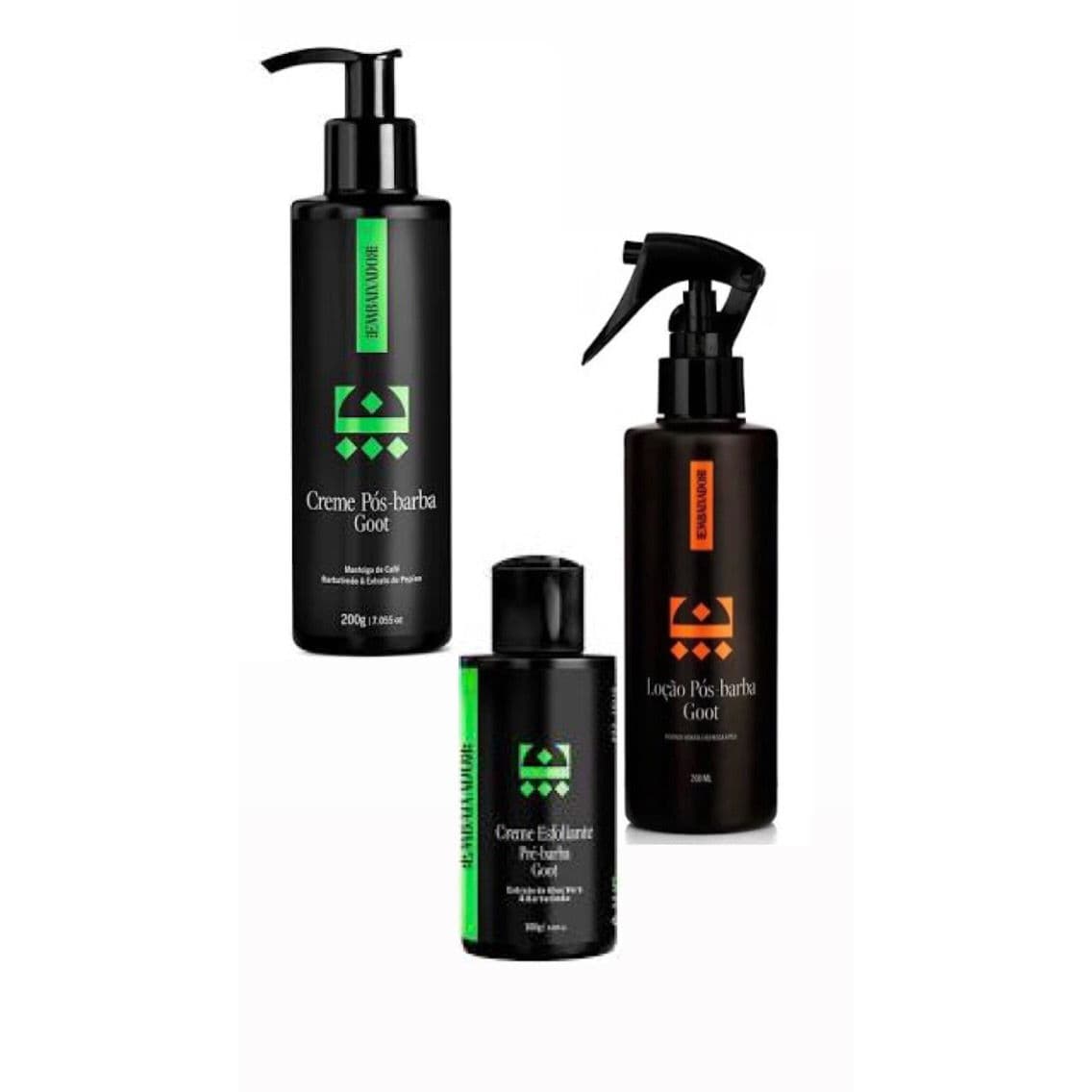 Kit Embaixador1 Loção Pós-Barba Goot, e  Creme Pós-Barba Goot, e Creme  Pré-Barba Goot -