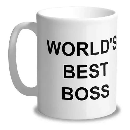 Caneca The Office Série The Worlds Best Boss - Mega Oferta