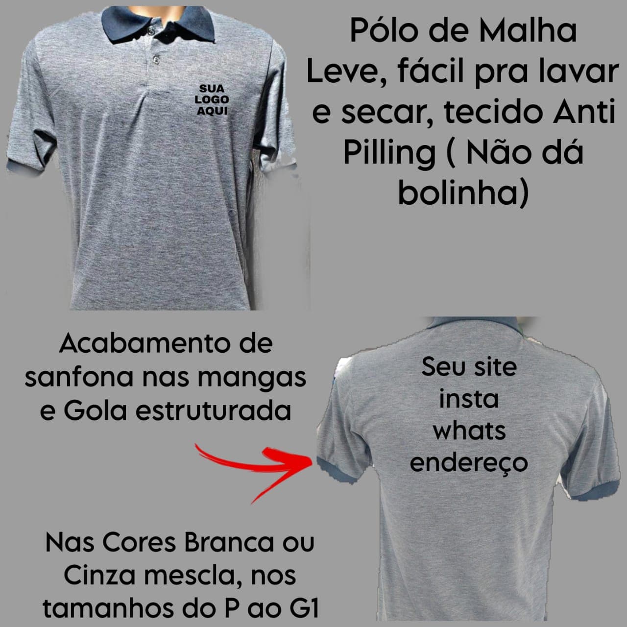 CAMISA POLO PERSONALIZADA, UNIFORME, SOCIAL, SUBLIMAÇÃO