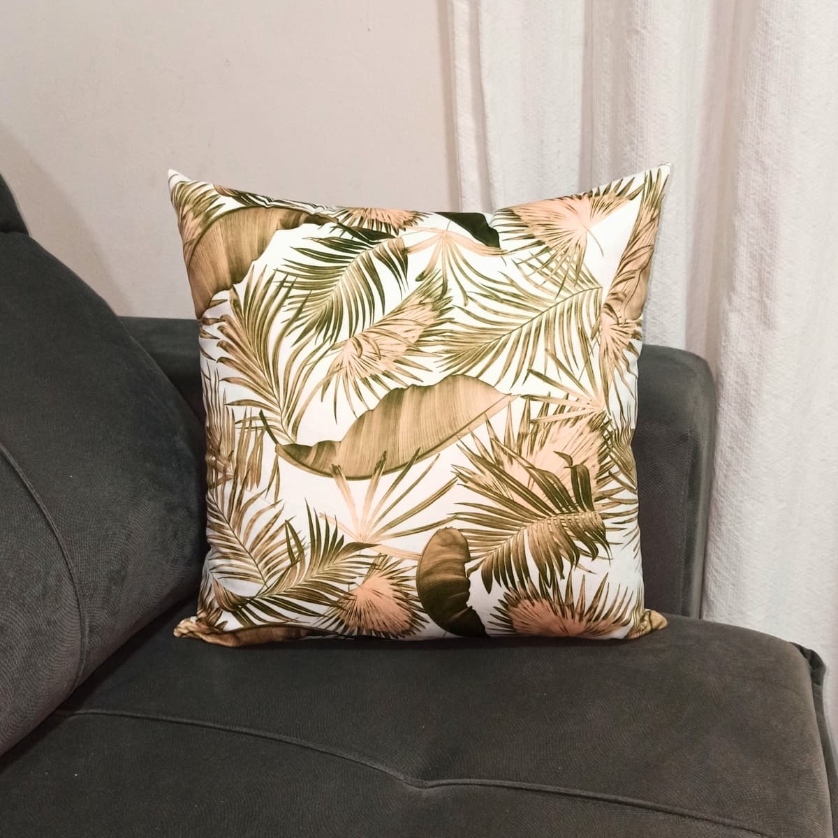 Almofada Veludo Suede  Várias estampas 45x45cmcom Zíper