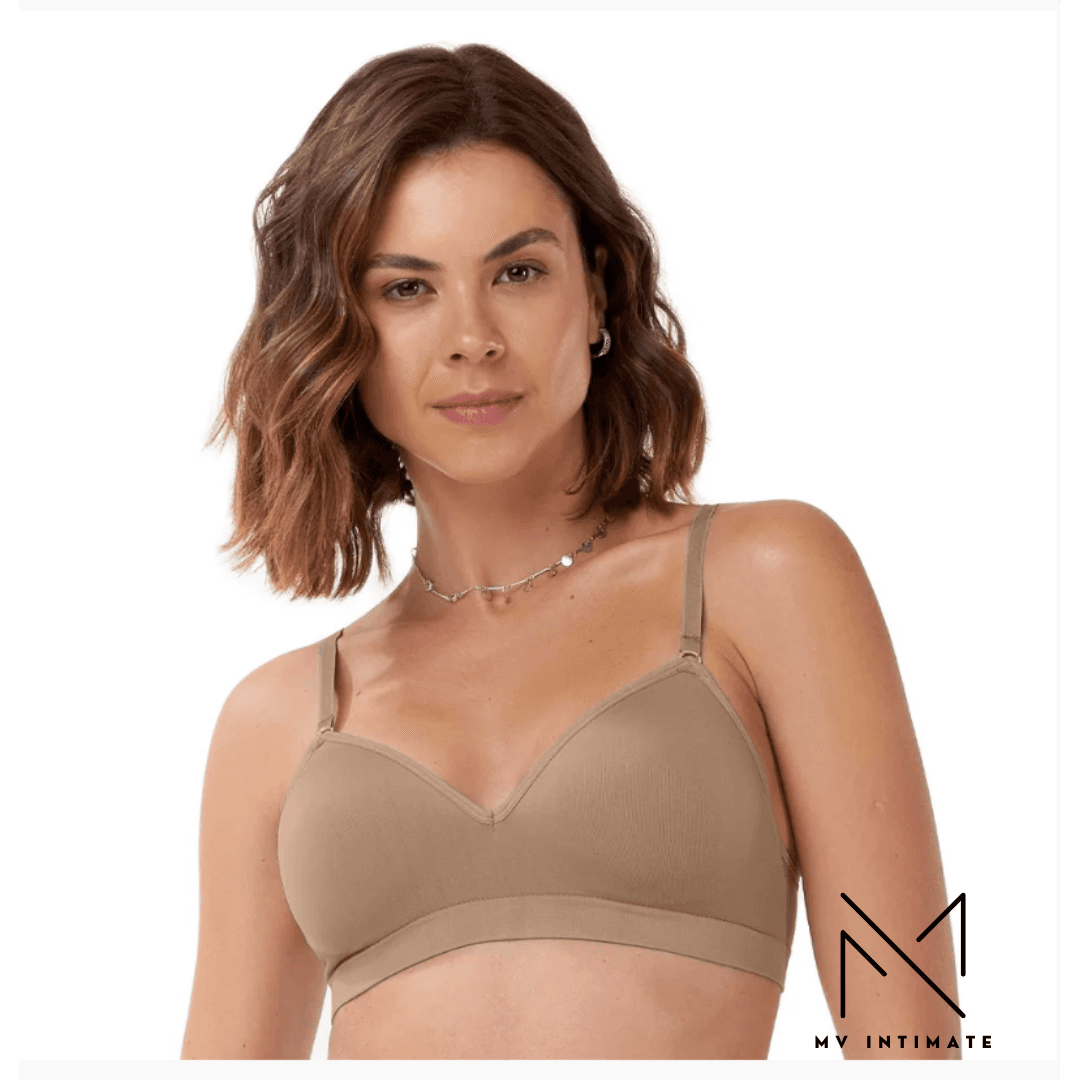Sutiã Comfort Com Bojo Sem Costura ZEE RUCCI