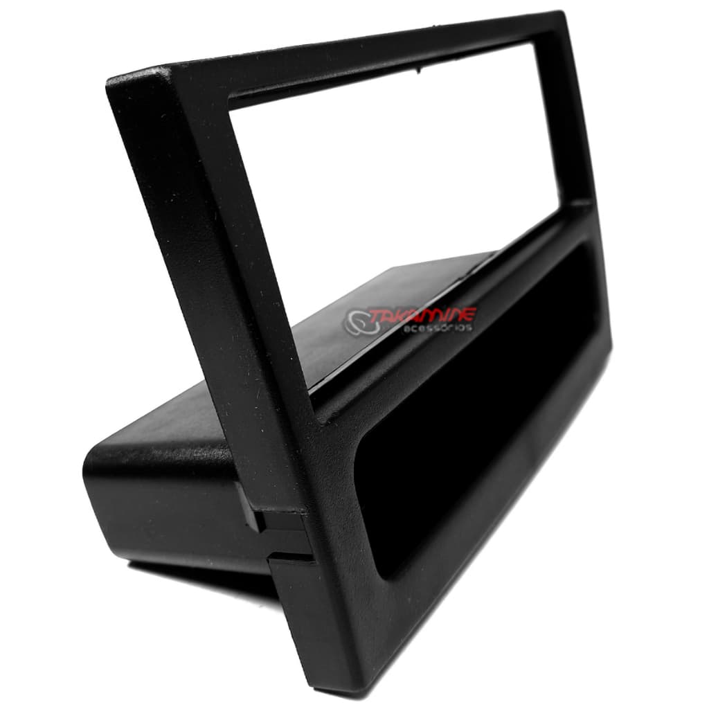 Moldura 1din para radio compatível com Chevrolet Corsa 2002 a 2012 Montana 2003 a 2009 e Meriva 2003 a 2012